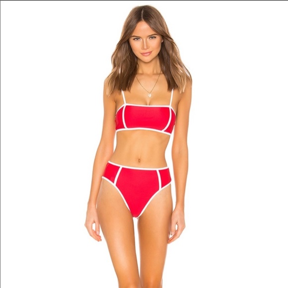 Lovers + Friends Other - Lovers + Friends Twiggy Red Bikini S NWT